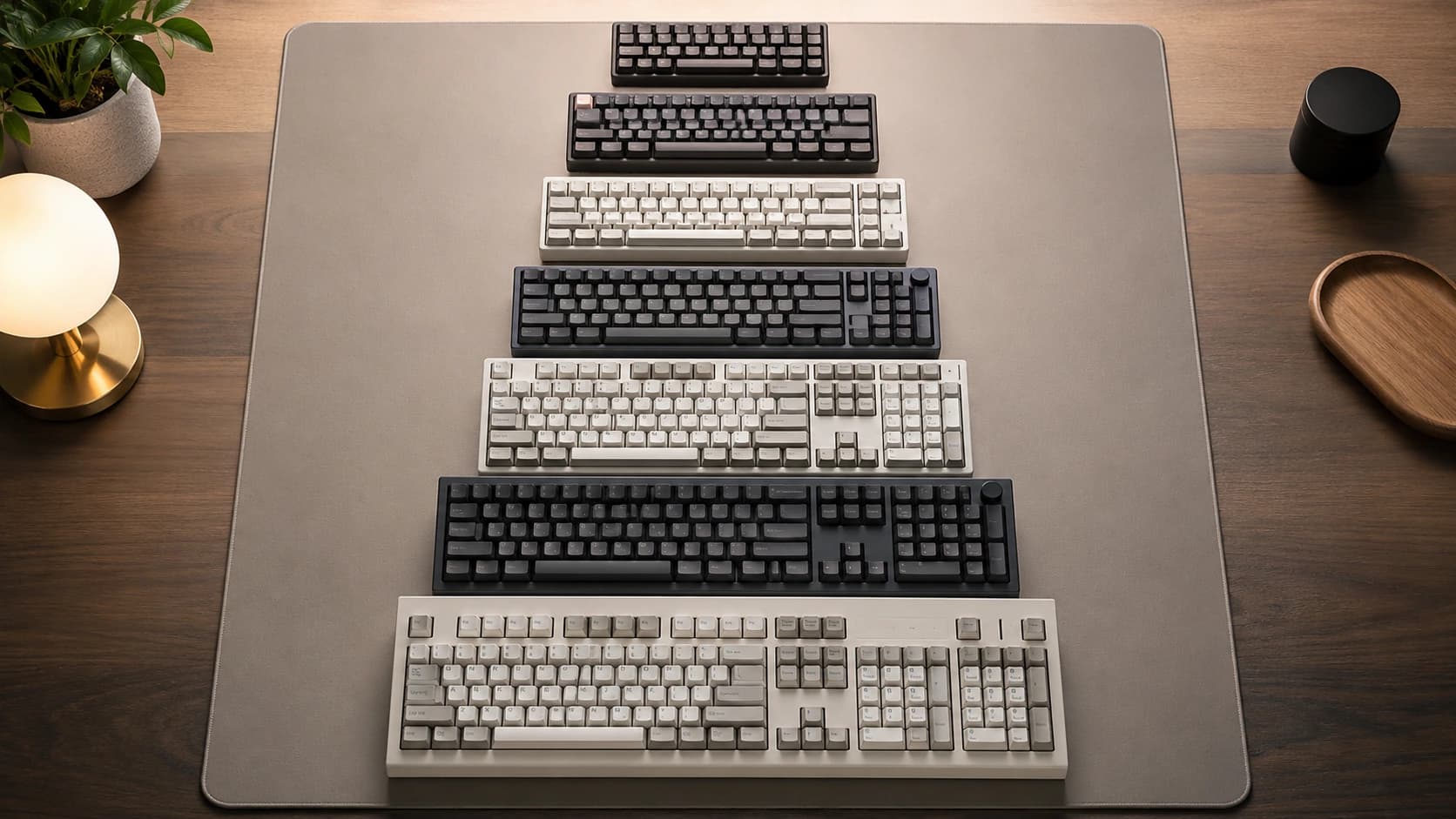 Keyboard Size Chart: Every Layout From 40% to 100% With Dimensions (2026)