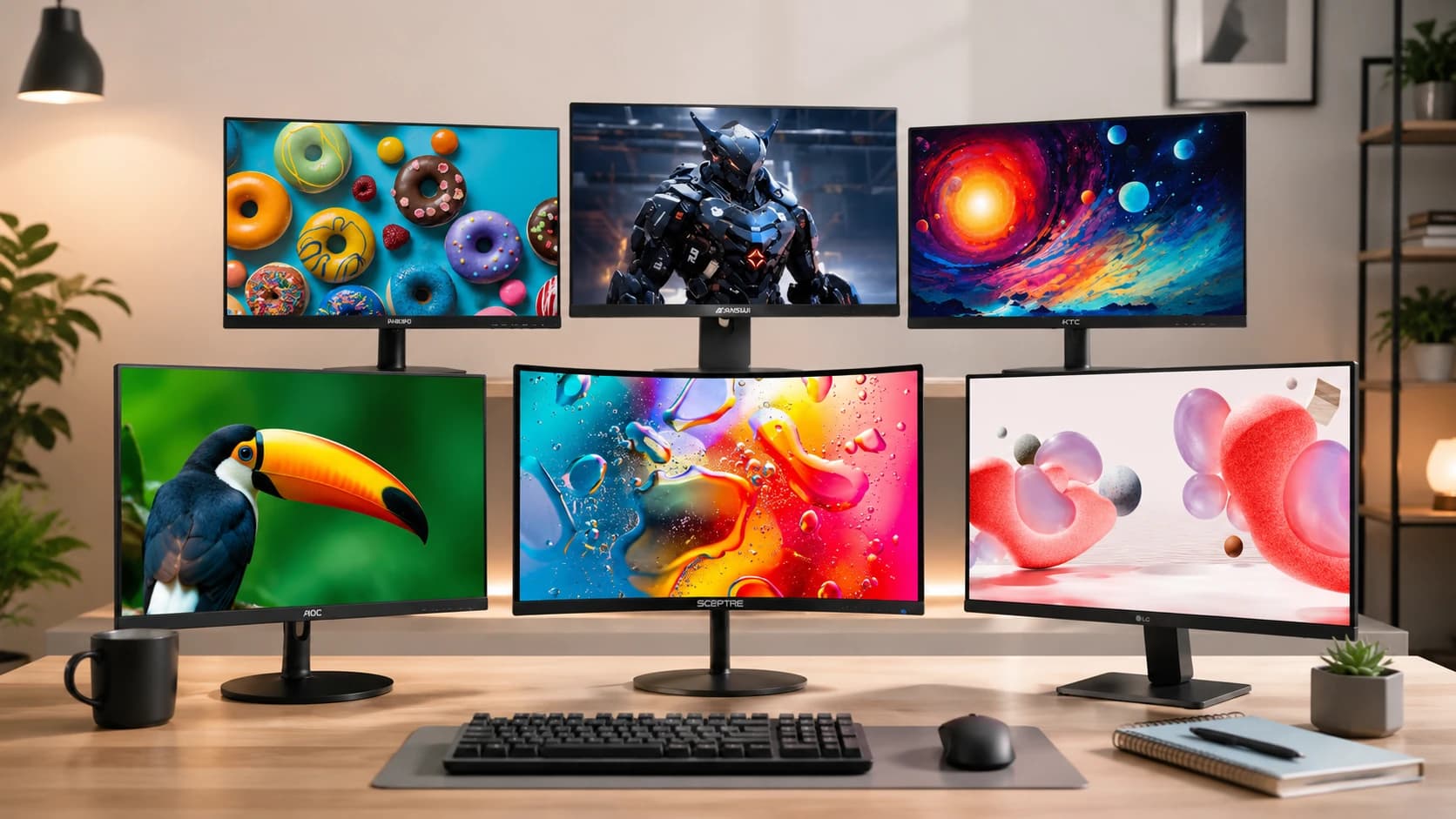 7 Best Monitors Under $100 in 2026: IPS, Curved and 1440p Picks