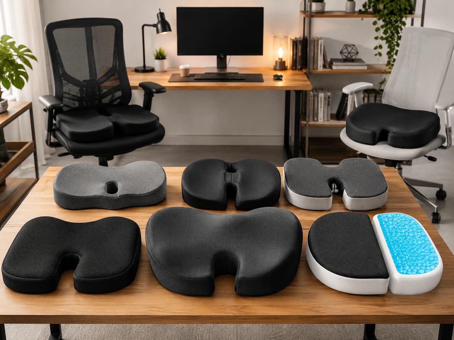 7 Best Seat Cushions for Office Chair in 2026 (Coccyx, Sciatica and All-Day Comfort)