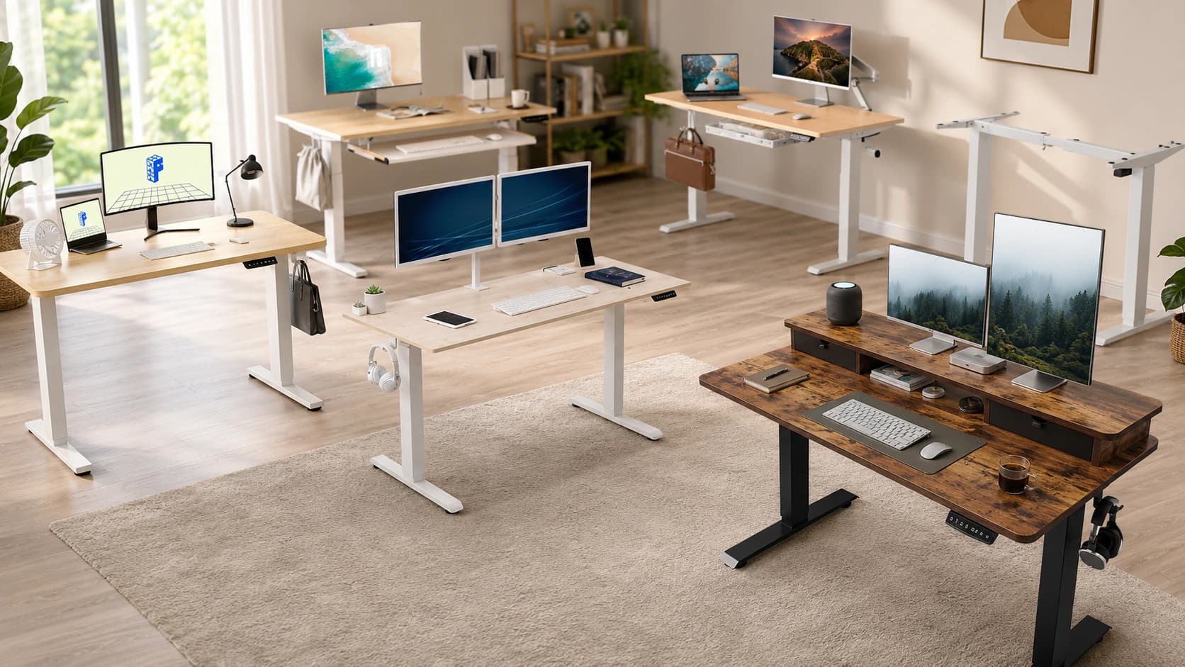 7 Best Standing Desks Under $300 in 2026: Dual Motor, Compact, and Small Apartment Picks