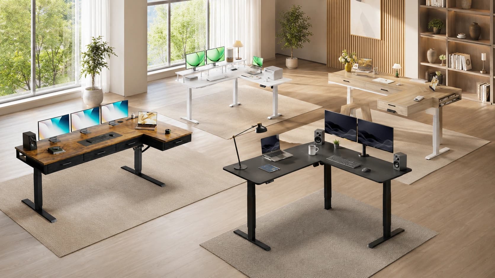 Best L-Shaped Standing Desks in 2026