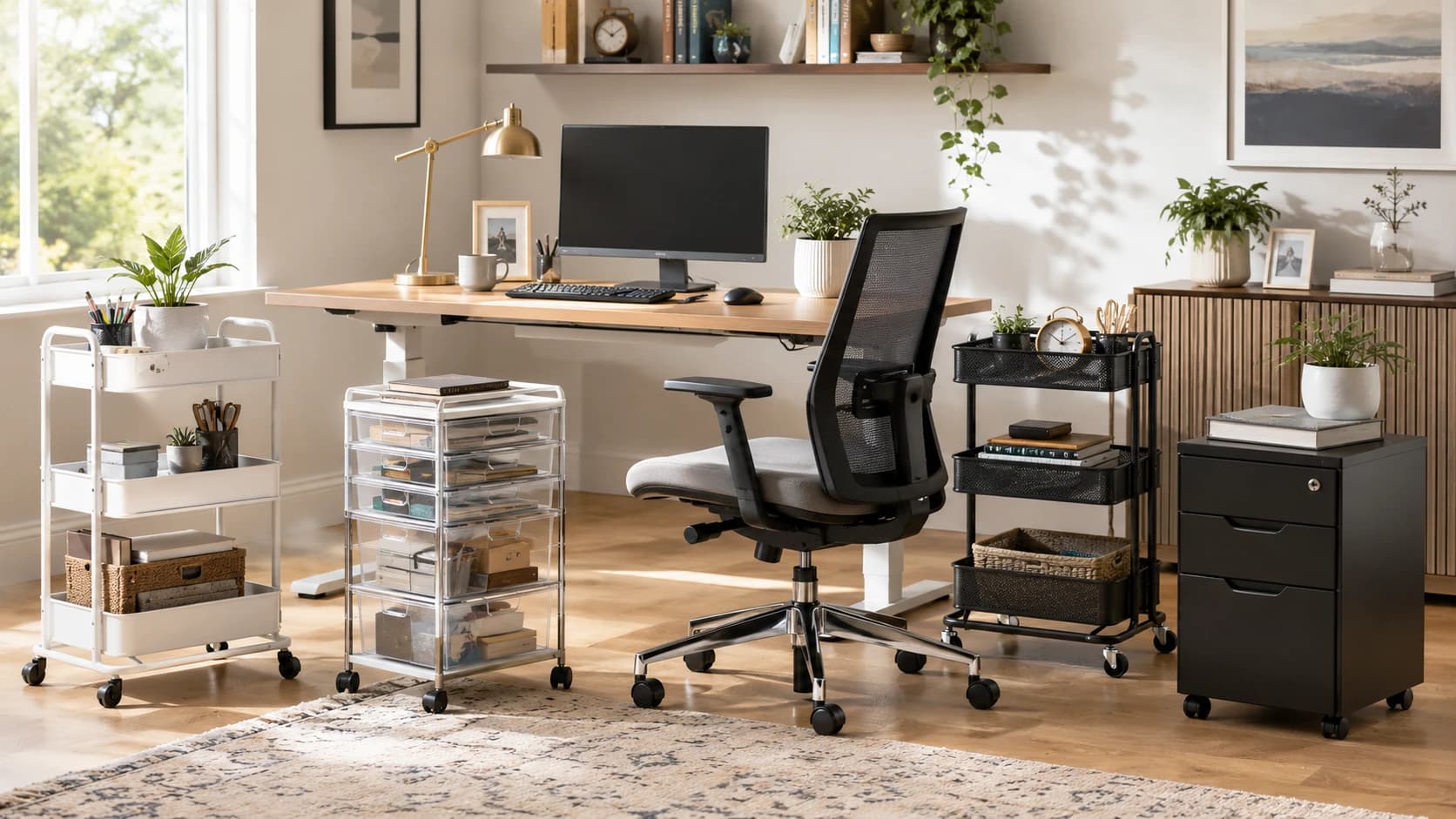 Best Rolling Carts for Home Offices (2026)