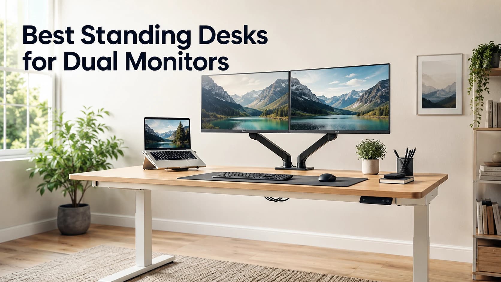 8 Best Standing Desks for Dual Monitors in 2026