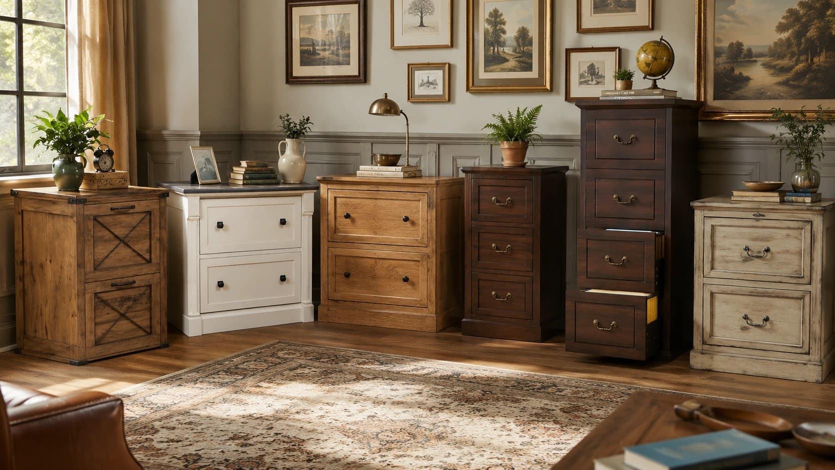 Best Vintage Wood File Cabinets for Home Office (2026)