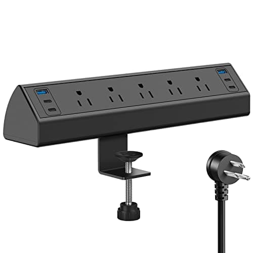 5 Best Clamp-On Power Strips for Desks in 2026