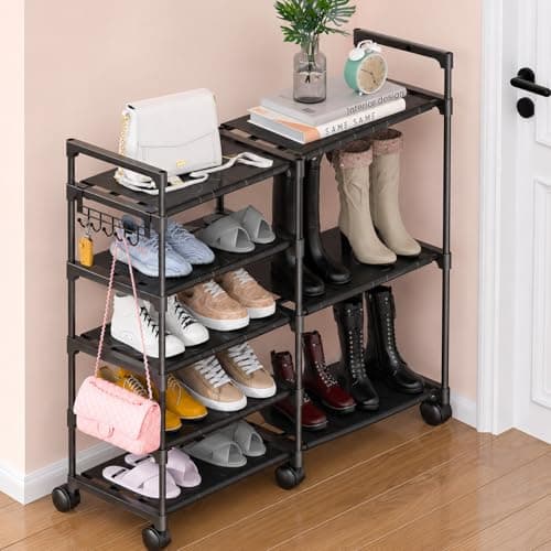 8 Best Shoe Racks on Wheels in 2026