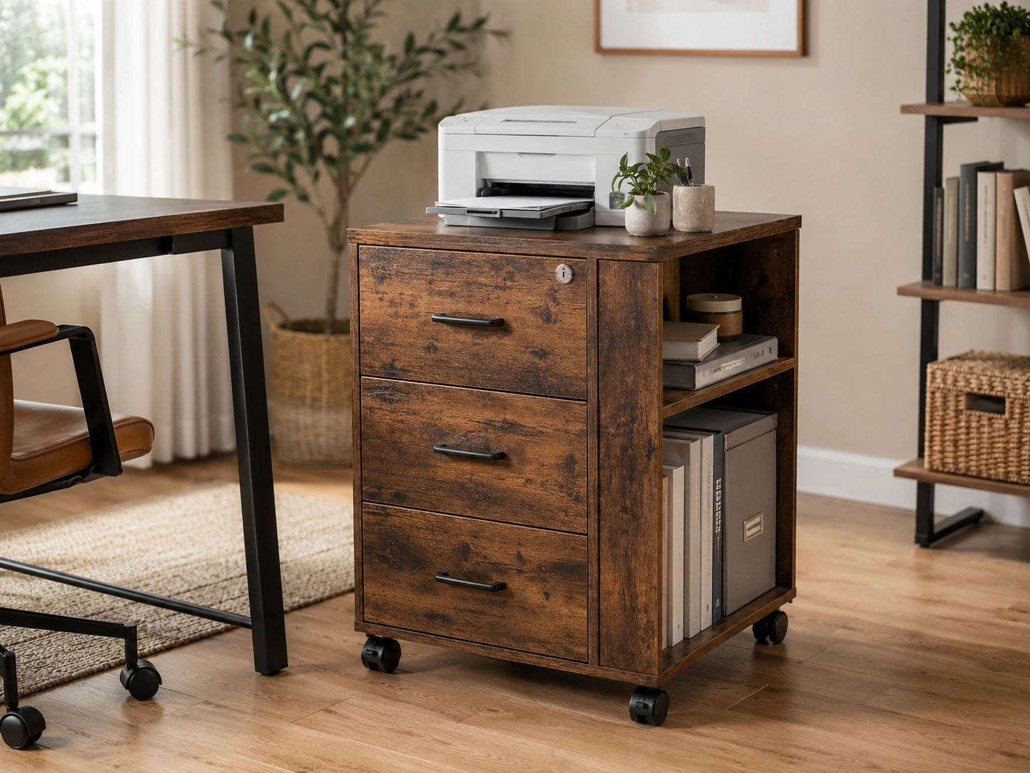 Best 3-drawer and 4-drawer wood file cabinets for home office
