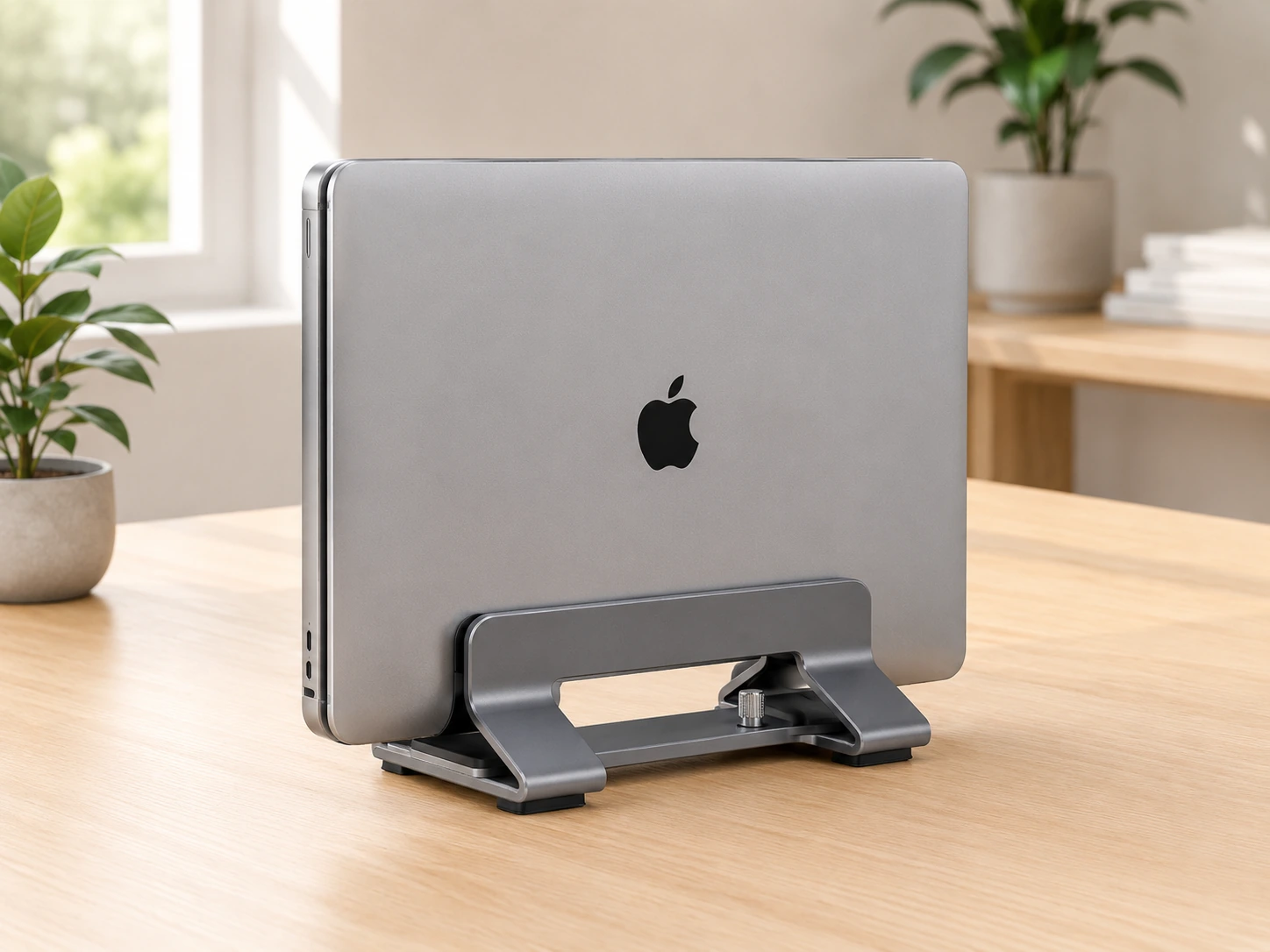 Psitek Aluminum Vertical Laptop Stand
