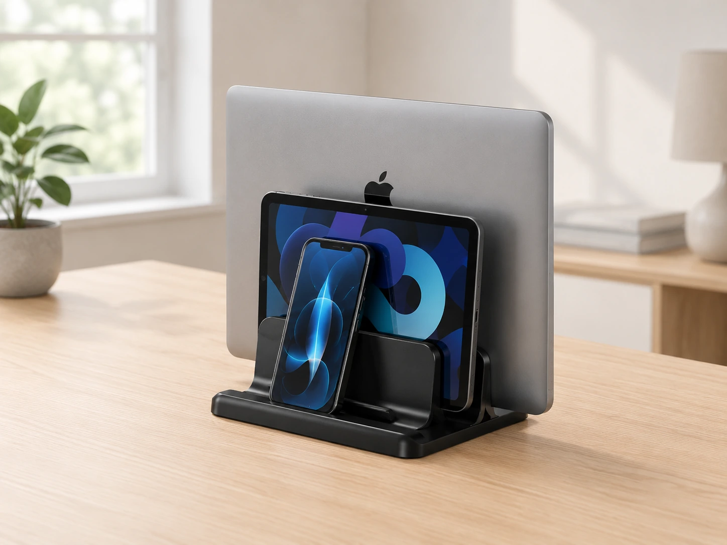 Vaydeer 3-in-1 Adjustable Vertical Stand