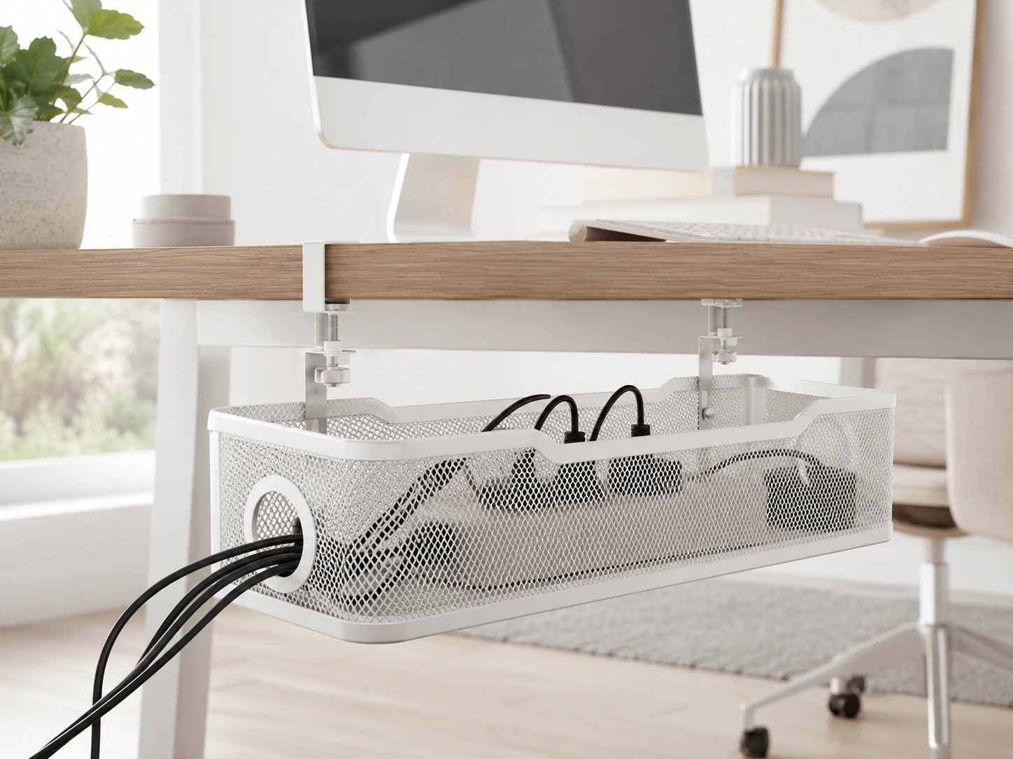Cinati Under-Desk Cable Tray