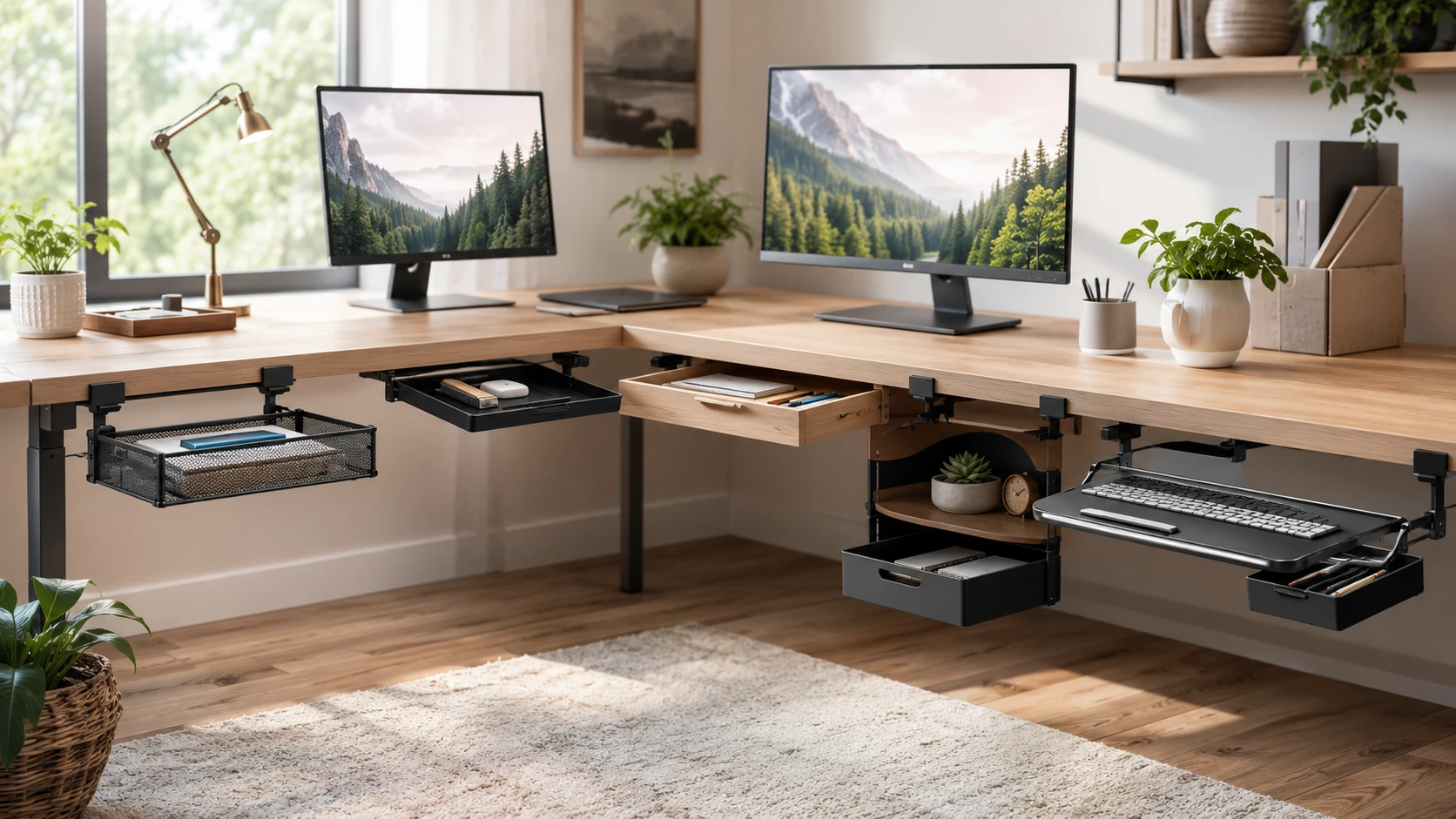 Best clamp-on desk drawers for home offices