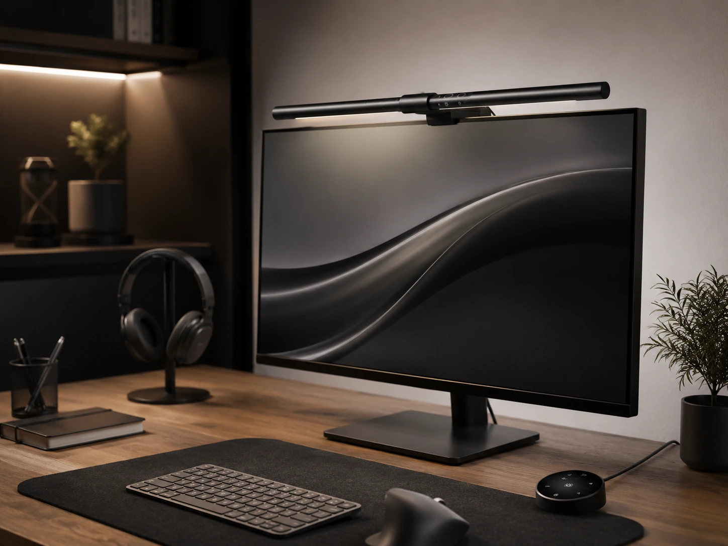 BenQ ScreenBar Pro, Motion Sensor, USB-C, 1000 Lux