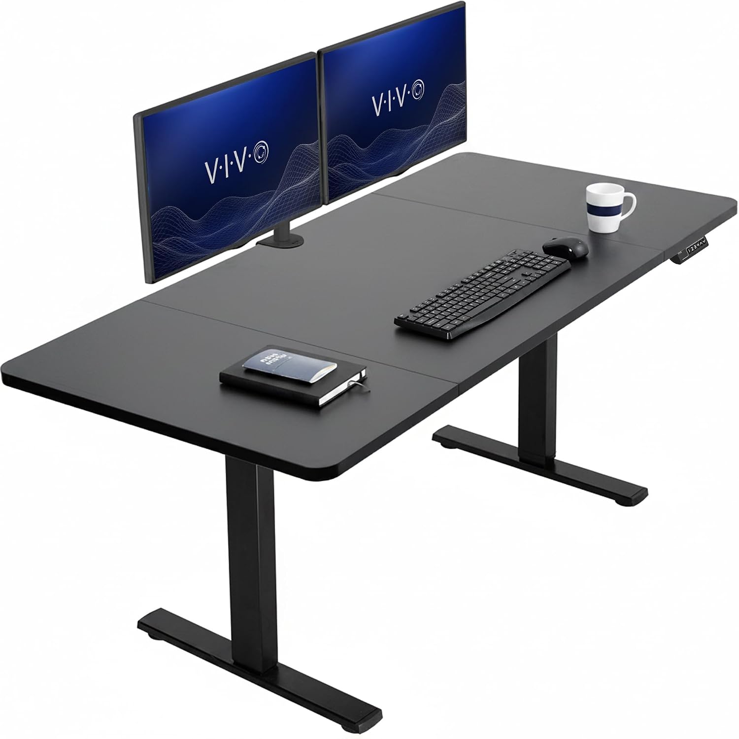 VIVO 60 inch All-Steel Electric Standing Desk
