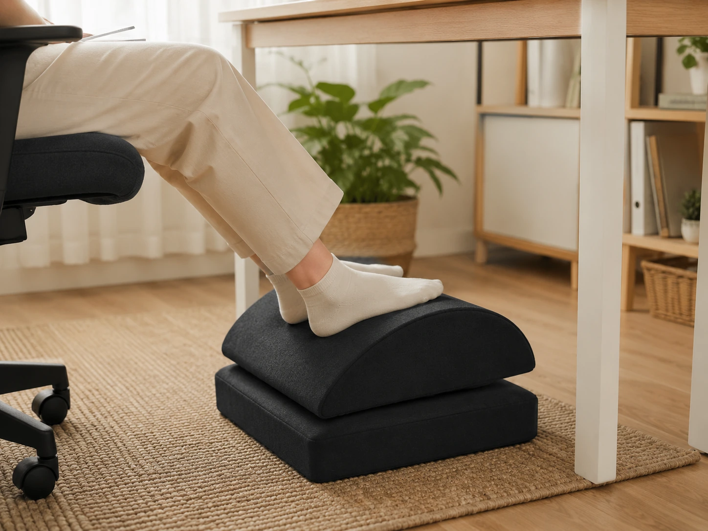 BlissTrends Foot Rest Under Desk