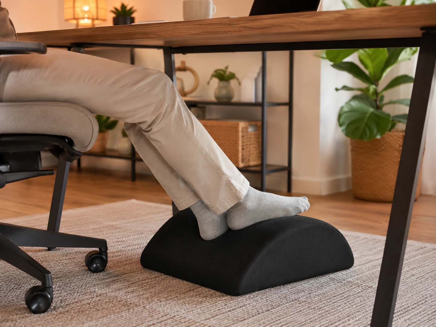 ErgoFoam Ergonomic Foot Rest Under Desk