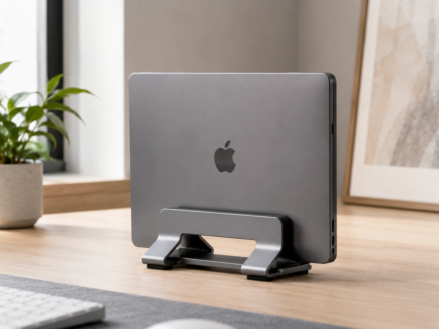 Psitek Aluminum Vertical Laptop Stand